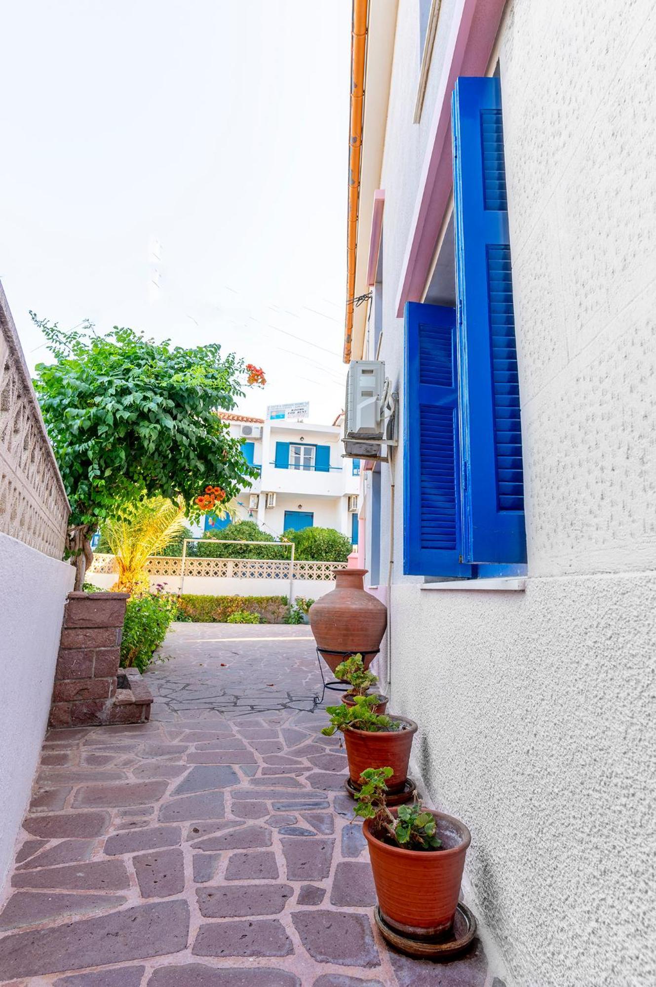 La Skala Eressos Holiday Apartments Exterior foto